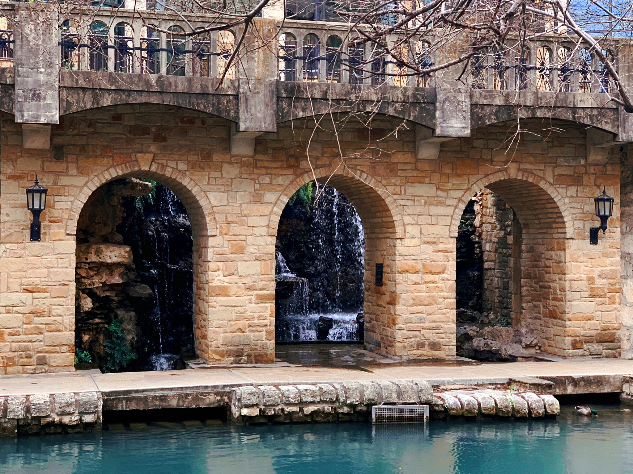 Riverwalk Waterfall